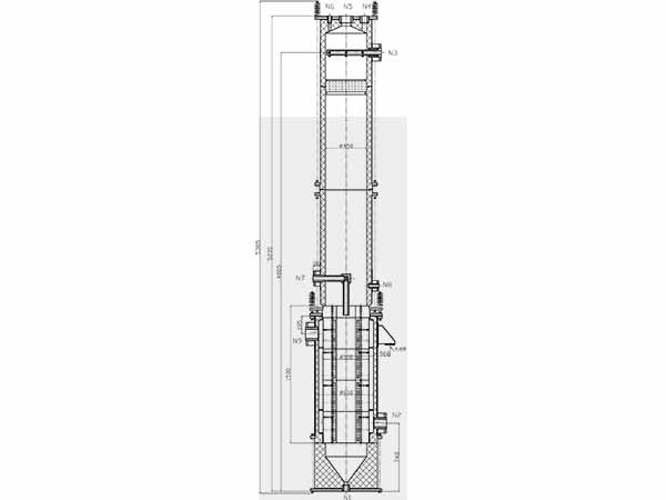 石墨制中央循环器